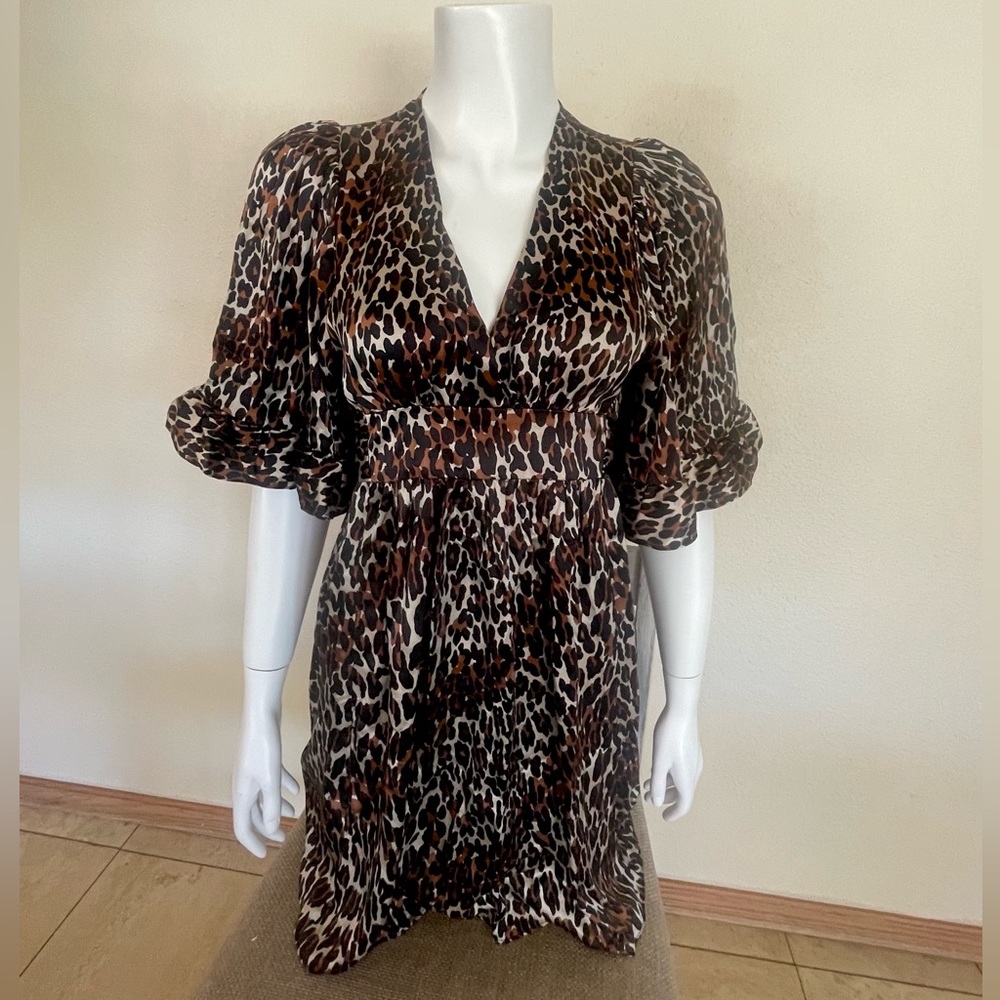 Leopard Betsy Johnson Mini Dress